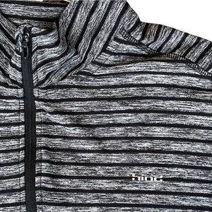 Men's Hind Striped Running Quarter Zip Size XL